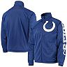 Men's G-III Sports by Carl Banks Royal Indianapolis Colts Synergy Track Full-Zip Jacket
