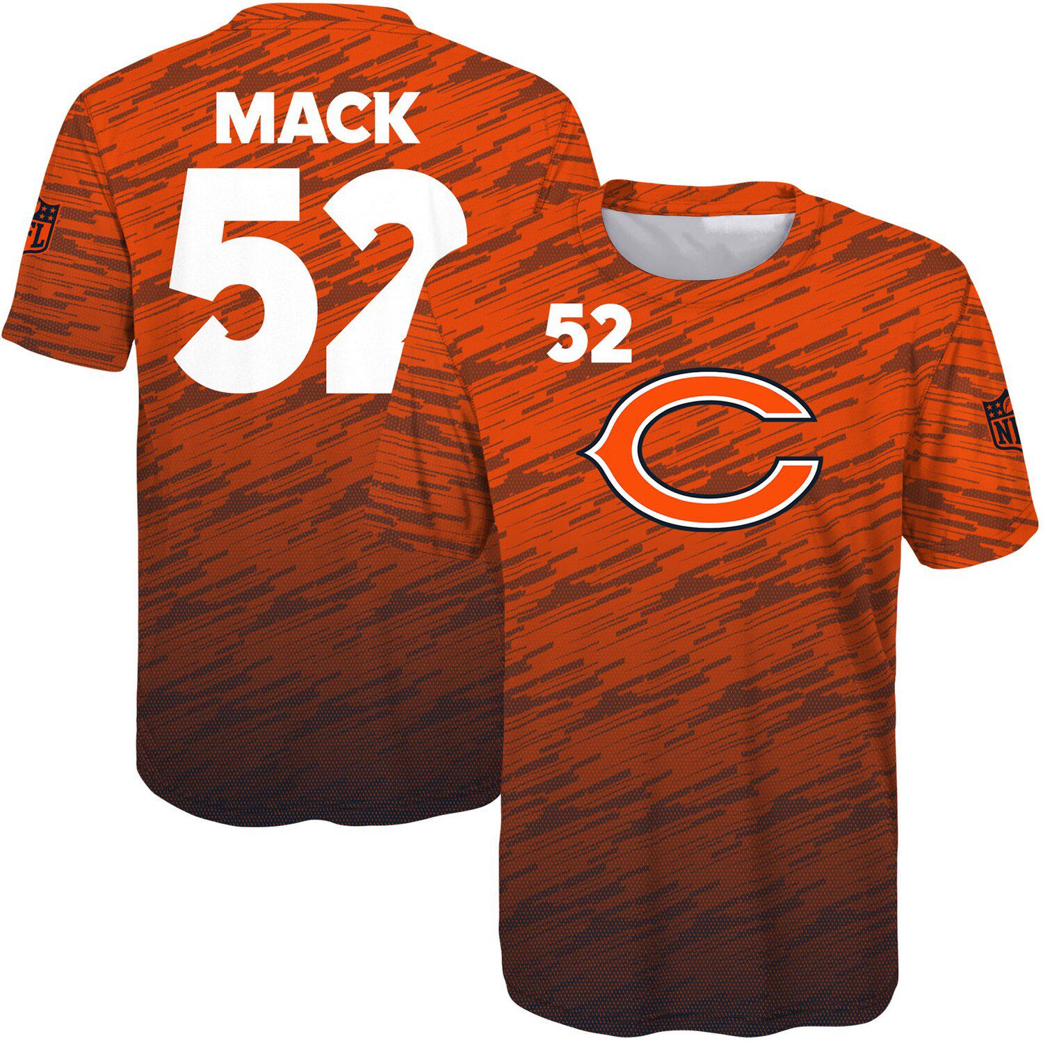 chicago bears orange mack jersey