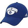 Men's adidas Blue Toronto Maple Leafs Coaches Team Color Arched Mascot Flex Hat