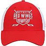 Men's adidas Red/White Detroit Red Wings Coaches Two-Tone Hockey Shield Adjustable Hat