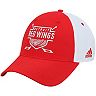 Men's adidas Red/White Detroit Red Wings Coaches Two-Tone Hockey Shield Adjustable Hat