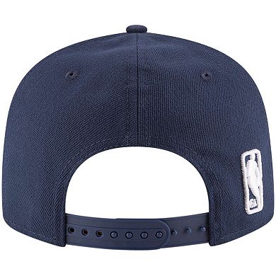 Men's New Era Navy Oklahoma City Thunder Official Team Color 9FIFTY Snapback Hat