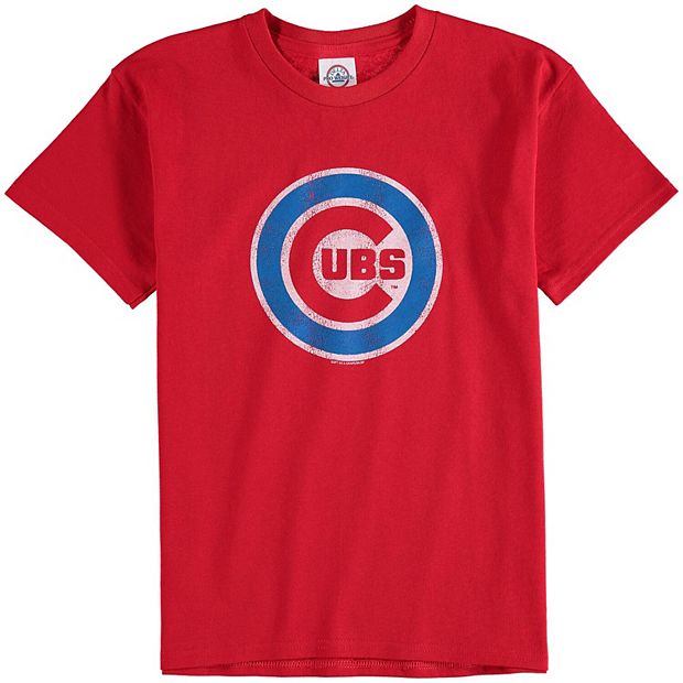 Nike Chicago Cubs Preschool Large Logo T-Shirt 7