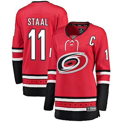 Women's Fanatics Branded Jordan Staal Red Home Breakaway Player Jersey