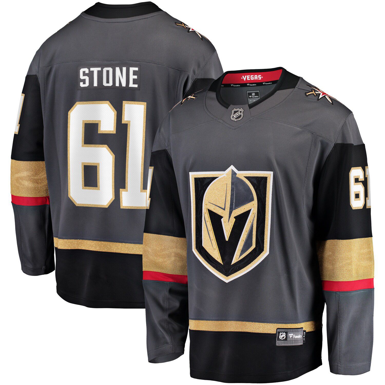 Youth Vegas Golden Knights Mark Stone Gold Home Captain Patch