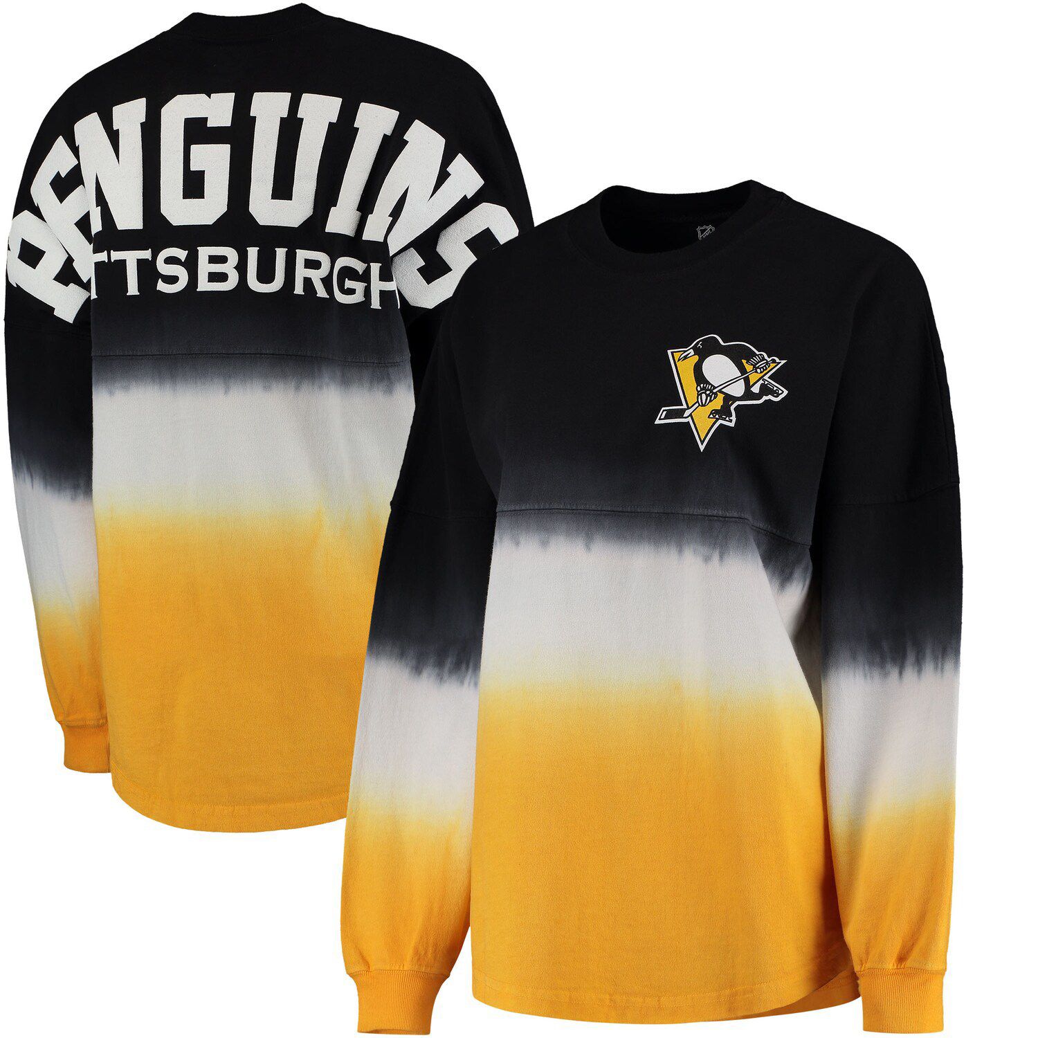 penguins black and gold jersey
