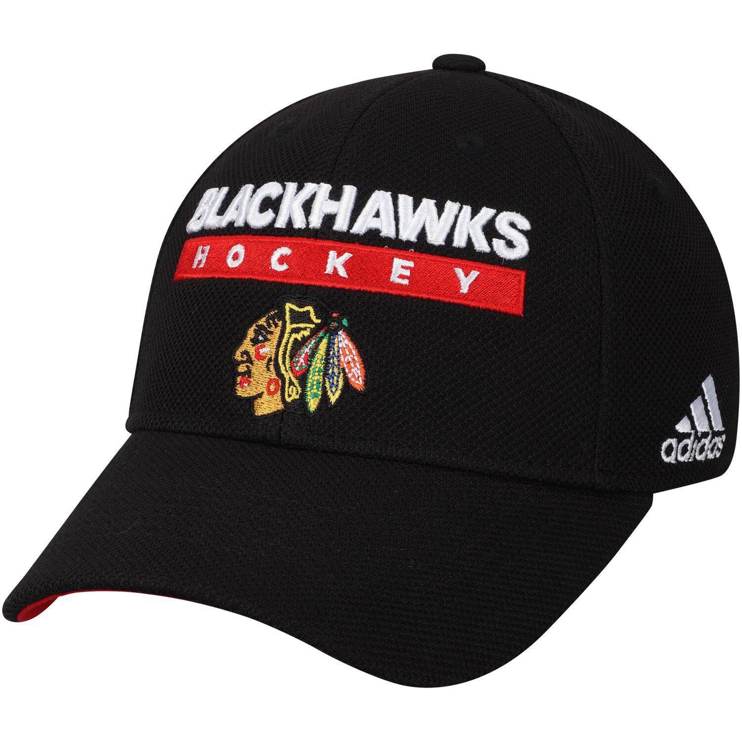 black blackhawks hat