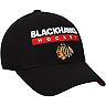 Men's adidas Black Chicago Blackhawks Foxtrot Flex Hat