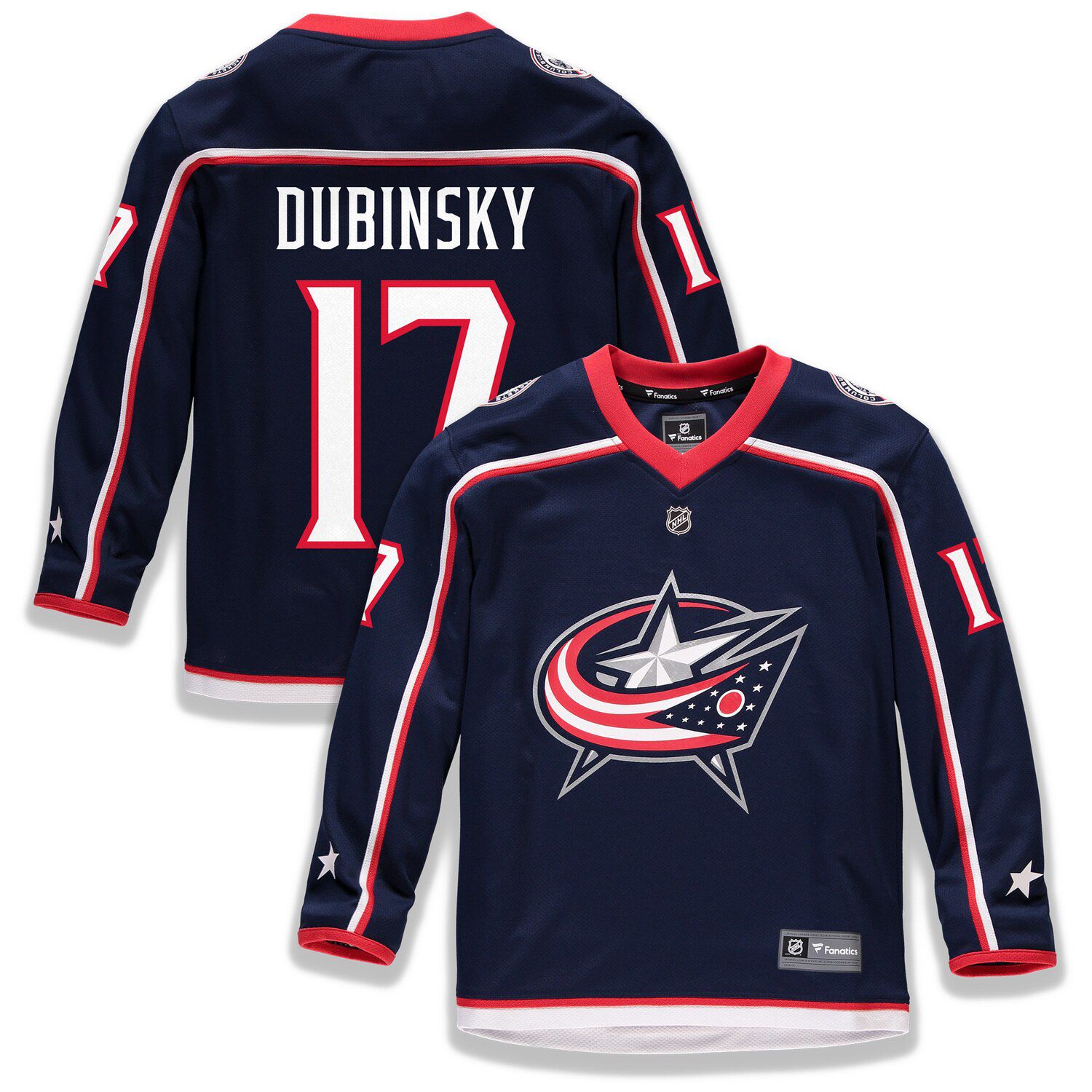 youth columbus blue jackets jersey