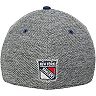 Men's adidas Gray/Blue New York Rangers Culture Two Tone Felt Structured Flex Hat