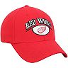 Men's adidas Red Detroit Red Wings Coaches Team Color Arched Mascot Flex Hat