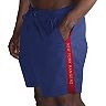 Men's G-III Sports by Carl Banks Blue/Red New York Rangers Volley Swim Shorts