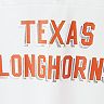 Women's White Texas Longhorns Monica Cropped Hi-Lo Jersey