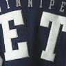 Women's Fanatics Branded Navy Winnipeg Jets Lace Up Long Sleeve Spirit T-Shirt