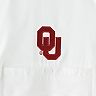 Men's Columbia White Oklahoma Sooners PFG Tamiami Omni-Shade Button-Down Shirt