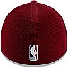 Men's New Era Wine Cleveland Cavaliers Back Half Series 39THIRTY Flex Hat