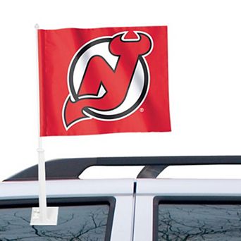 "New Jersey Devils WinCraft 11"" x 13"" Two-Sided Car Flag"