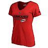 Women's Fanatics Branded Red Carolina Hurricanes Authentic Pro Prime T-Shirt