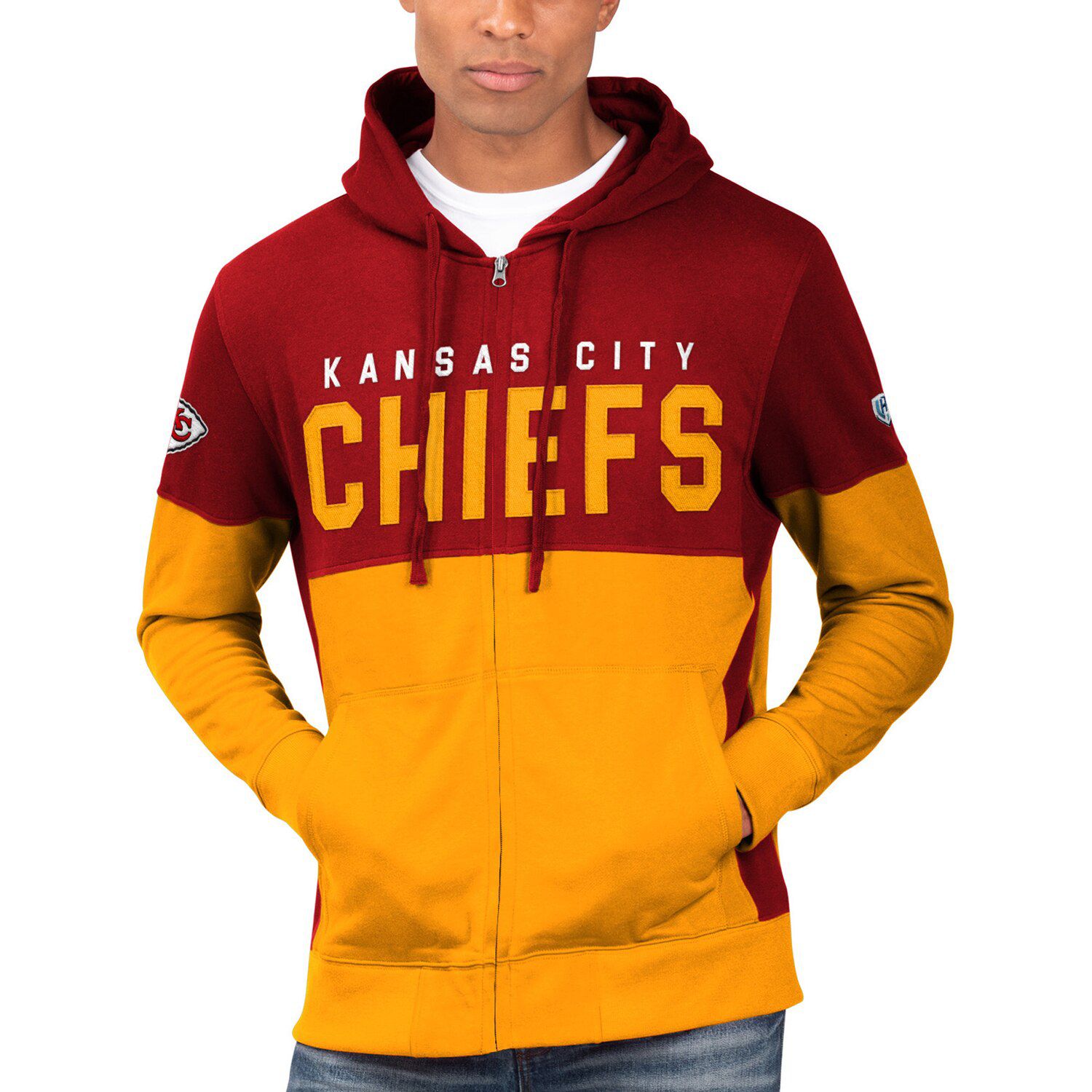 yellow chiefs hoodie