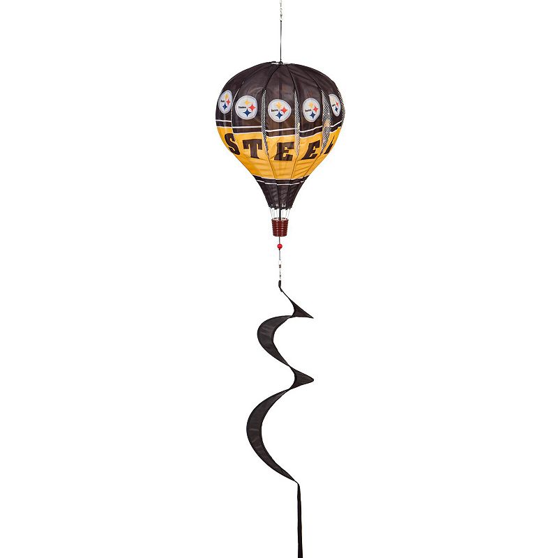 UPC 808412962110 product image for Pittsburgh Steelers Balloon Wind Spinner | upcitemdb.com