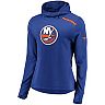 Women's Fanatics Branded Royal New York Islanders Authentic Pro Rinkside Transitional Pullover Hoodie