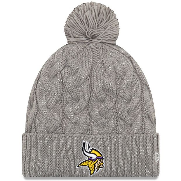 Minnesota Vikings Knit Hats, Beanies, Vikings Pom Pom Knit Hat