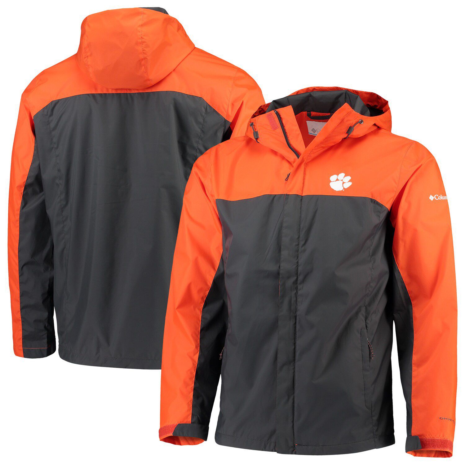 orange columbia jacket