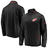 Men's Fanatics Branded Black Detroit Red Wings Authentic Pro Rinkside Full-Zip Jacket