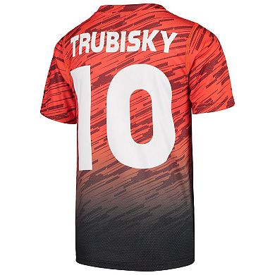 Youth Mitchell Trubisky Orange Chicago Bears Propulsion Sublimated Name & Number T-Shirt