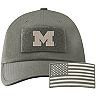 Men's Nike Green Michigan Wolverines Tactical Heritage 86 Team Performance Adjustable Hat