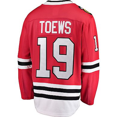 Youth Fanatics Branded Jonathan Toews Red Chicago Blackhawks Home Breakaway Player Jersey