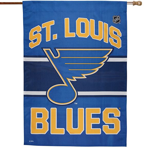 Wincraft St Louis Blues 28 X 40 Wordmark Single Sided Vertical Banner