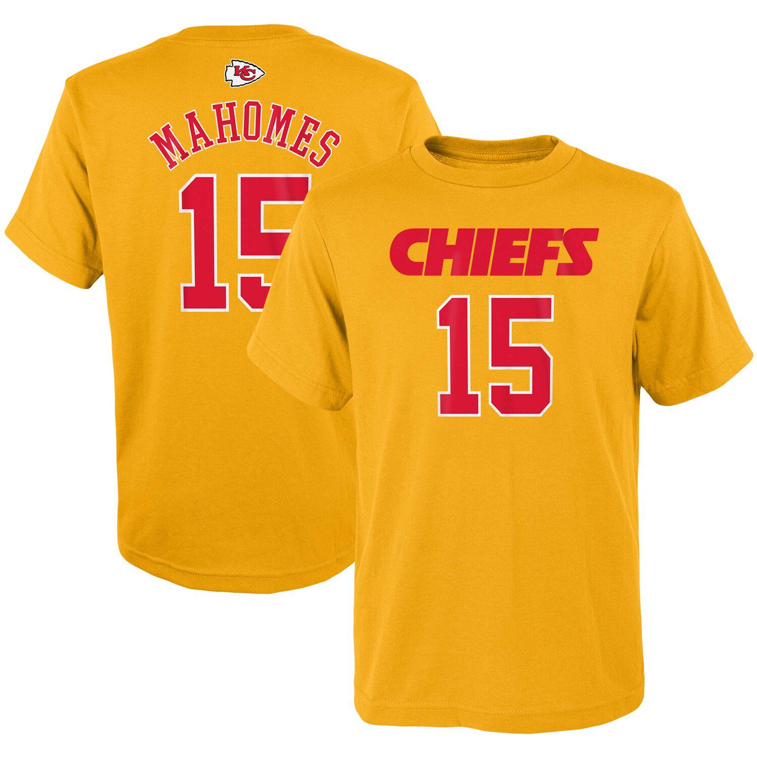 kansas city chiefs yellow jersey