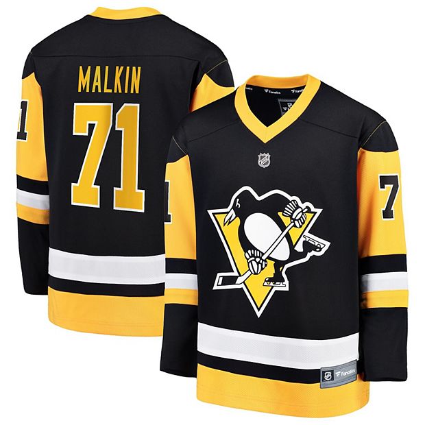 Men's Pittsburgh Penguins Evgeni Malkin Fanatics Branded White