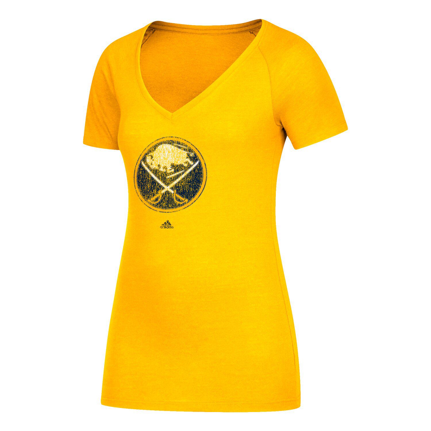 gold adidas shirt womens