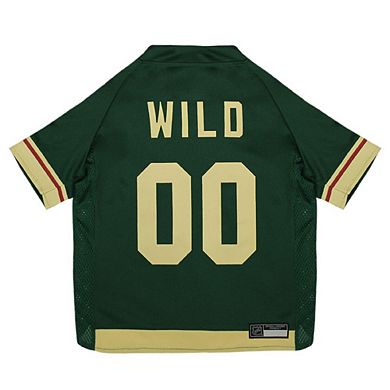 Minnesota Wild Mesh Hockey Dog Jersey