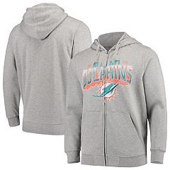 Youth Nike Aqua Miami Dolphins Rewind Shout Out Pullover Hoodie Size: Small