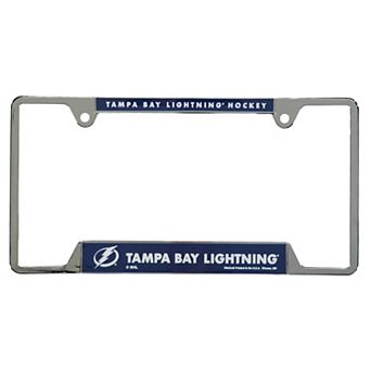 WinCraft Tampa Bay Lightning Team Logo Metal License Plate Frame