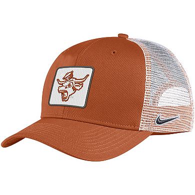 Men's Nike Texas Orange Texas Longhorns Classic 99 Alternate Logo Trucker Adjustable Snapback Hat