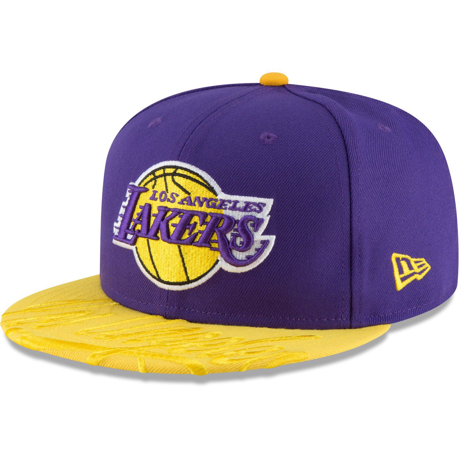 lakers flexfit hat