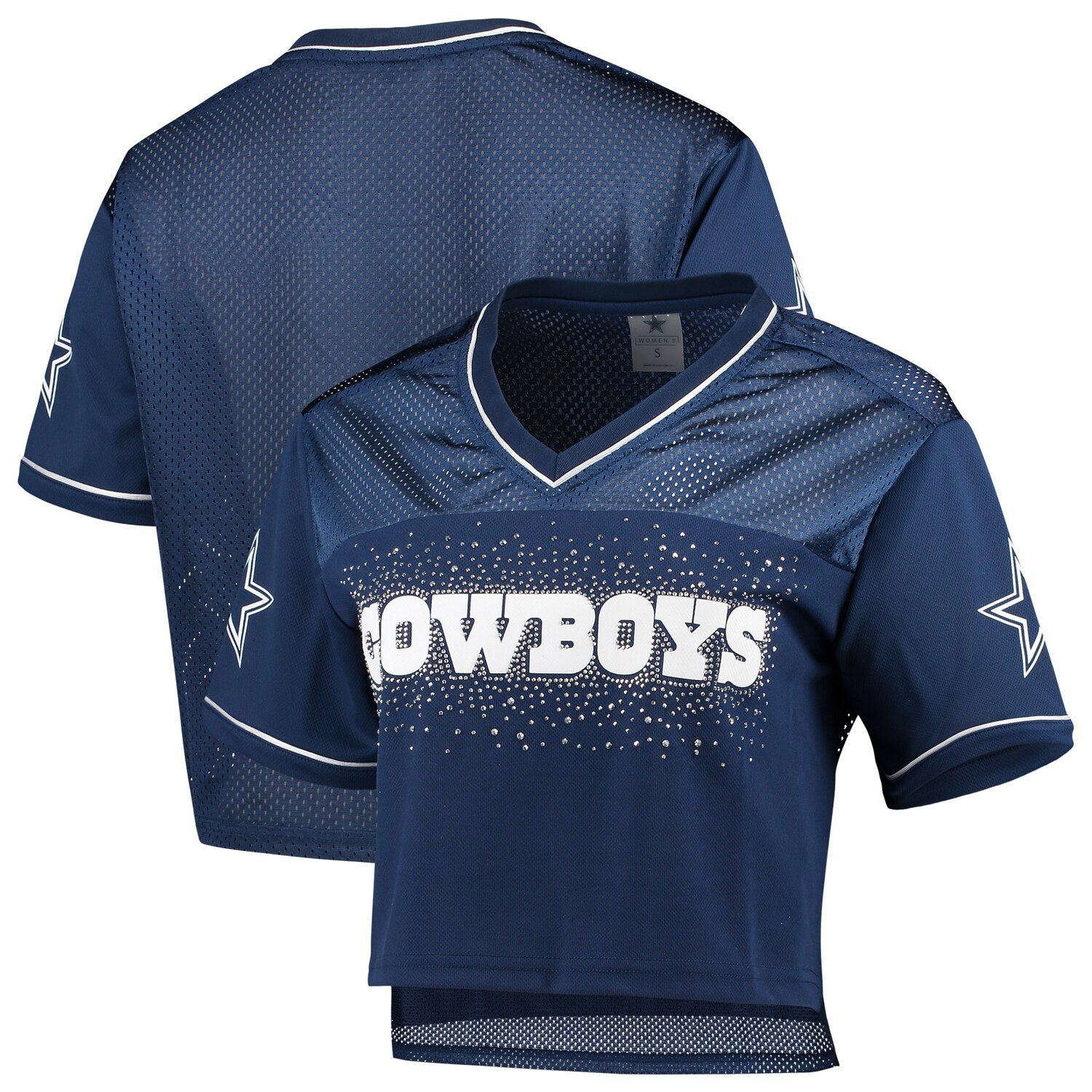 dallas cowboys crop top hoodie