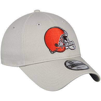 Men's New Era Khaki Cleveland Browns Playmaker 9TWENTY Adjustable Hat