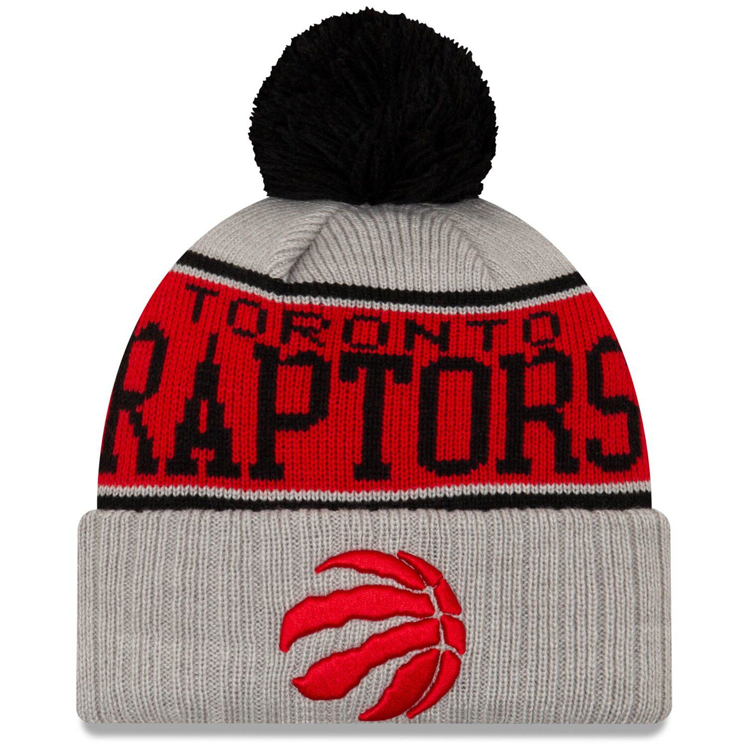 raptors pom pom hat