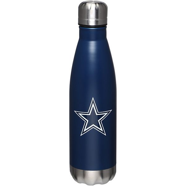Navy blue Cowboys NRL Water Bottle