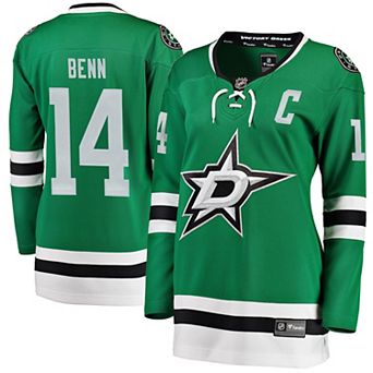 Women's Fanatics Branded Jamie Benn Green Home Breakaway Player Jersey