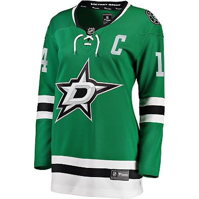 Women's Fanatics Branded Jamie Benn Green Home Breakaway Player Jersey