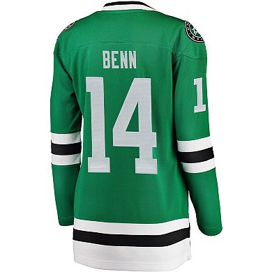 Women's Fanatics Branded Jamie Benn Green Home Breakaway Player Jersey