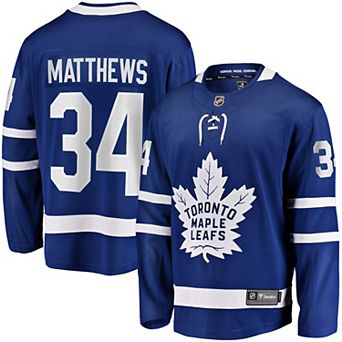 Men's Fanatics Branded Auston Matthews Royal Toronto Maple Leafs Breakaway Player Jersey