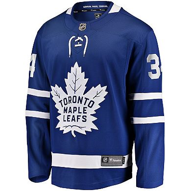 Men's Fanatics Branded Auston Matthews Royal Toronto Maple Leafs Breakaway Player Jersey