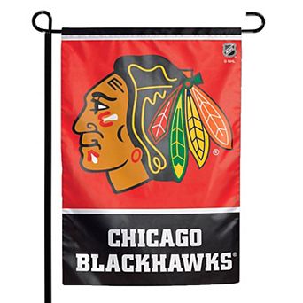 WinCraft Chicago Blackhawks 12" x 18" Double-Sided Garden Flag